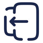 Logout 3 SVG Icon